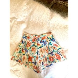 MINKPINK floral flowy shorts